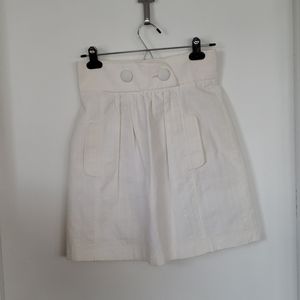 SEARLE WHITE SKIRT